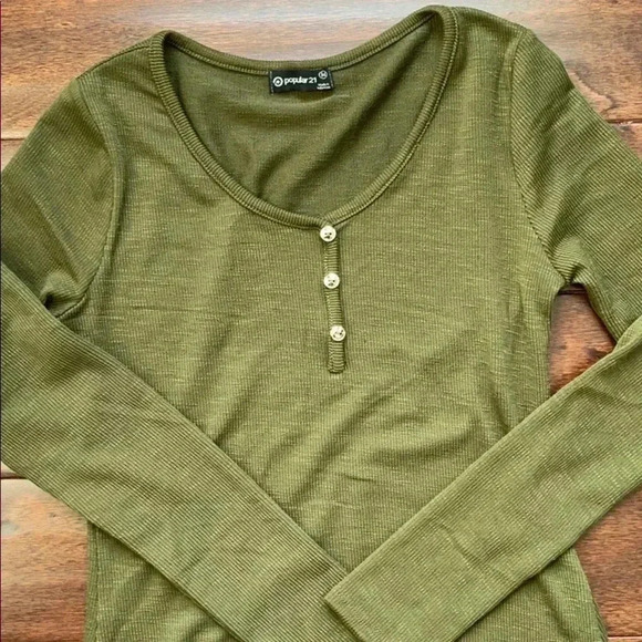 Popular 21 Ribbed Bodycon Romper NWOT​​ - Picture 7 of 8